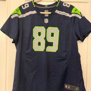NFL On Field Jersey with Navy and Gray